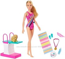 Кукла Барби Чемпион по плаванию Barbie Dreamhouse Adventures Swim &acuten Dive