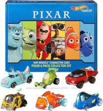 Подарочный набор Hot Wheels Character Cars Pixar and Disney, 6 Pack 164