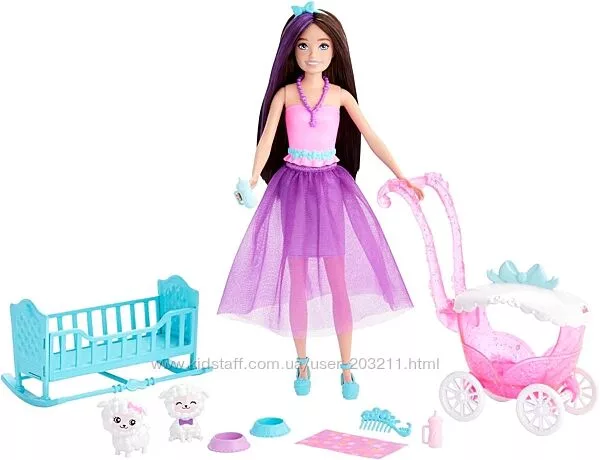 Набір Барбі Скіппер з ягнятами Barbie Skipper Doll and Nurturing Playset