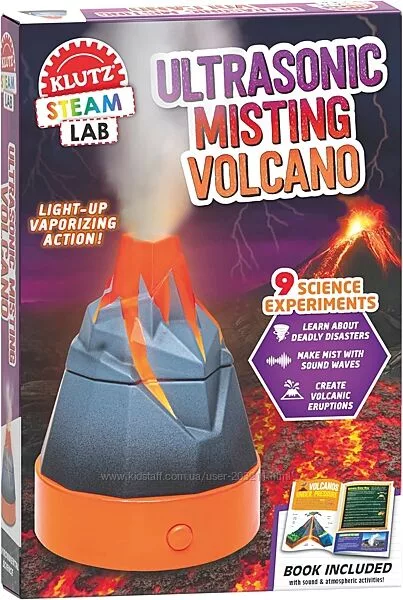 Набір ультразвуковий туманний вулкан Klutz Ultrasonic Misting Volcano