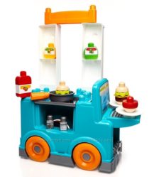 Большая кухня-грузовик Mega Bloks First Builders Food Truck Kitchen Set