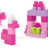 Конструктор Mega Bloks First Builders розовый 80 деталей
