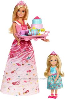 Барби чаепитие Barbie Dreamtopia Sweetville Kingdom Princess Tea Party