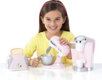 Работающий набор детской кухонной техники Just Like Home Pink Appliance Set