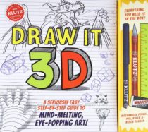 Отличный набор для творческого мальчика Рисуй в 3Д KLUTZ Draw It 3D