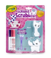 Crayola Scribble Scrubbie Pets раскрашиваемые кошки от Крайола.