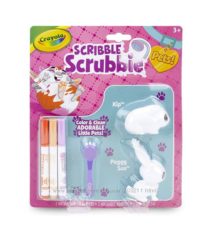 Crayola Scribble Scrubbie Pets раскрашиваемые хомяк и зайчик от Крайола.