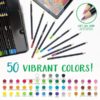 Crayola signature colored pencils. Крайола проф. серия 50 карандашей