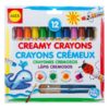 Акварельные кремовые мелки с кисточками 12 Creamy Crayons with Brushes ALEX