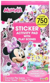 Многоразовые наклейки Минни Disney Minnie Mouse Sticker Activity Book