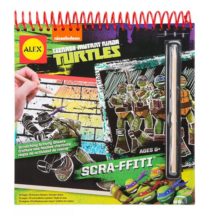 ALEX Toys Teenage Mutant Ninja Turtles Scra-ffiti Блокнот-царапка Алекс