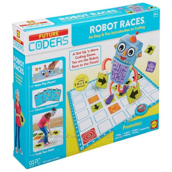 Игра для юных программистов ALEX Toys Future Coders Robot Races