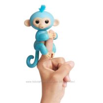 Интерактивная обезьянка Fingerlings Glitter Monkey WowWee бирюза Оригинал