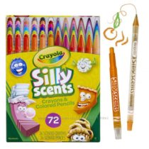 Выкручивающиеся Crayola Silly Scents Twistables Scented Crayons Pencils 72