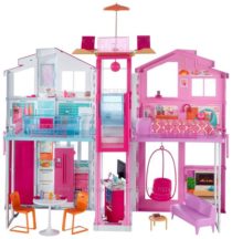 Роскошный дом Барби с лифтом Barbie Pink Passport 3 Story Townhouse