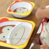 Набор детских тарелок Скип Хоп Обезьянка Skip Hop Zoo Melamine Plate & Bowl