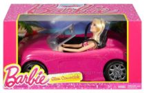 Кукла Барби и гламурный кабриолет автомобиль Barbie Convertible машина