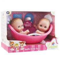 Пупcы Веселое купание, Lil´ Cutsies Twin Dolls in Bath JC Toys
