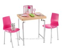 Набор Барби Стол со стульчиками и аксесс Свидание Barbie Date Night