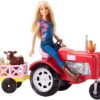 Кукла Барби Фермер на тракторе Barbie Doll and Tractor