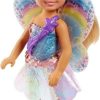 Кукла Barbie Dreamtopia Rainbow Cove Chelsea Волшебное перевоплощение Челси
