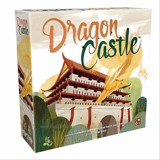 Отличная настольная игра Крепость Дракона Маджонг CMON Dragon Castle