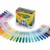 Фломастеры 40 шт Crayola Ultra Clean Washable Broad Line Markers, 40