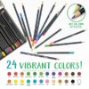 Crayola signature colored pencils. Крайола проф. серия 24 карандаша