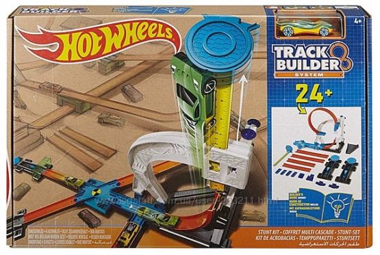 Трек Хот Вилс Соедини все треки Hot Wheels Track Builder System Stunt Kit