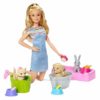 Барби купай питомцев Barbie Play &acuteN´ Wash Pets Doll & Playset, Multicolor