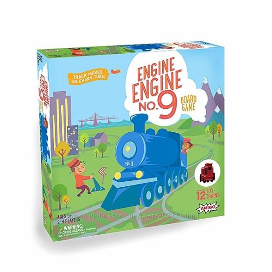 Детская стратегическая игра от 5 лет Amigo Games Engine Engine No. 9