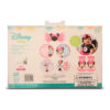 Подарочный набор с наклейками, пинетками, повязкой Disney Minnie Mouse