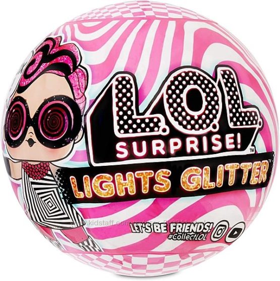 ЛОЛ Светящийся Сюрприз L. O. L. Surprise Lights Glitter Doll MGA