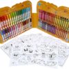 Набор Крайола 90 предметов карандаши, маркеры Crayola Baby Shark Art Set