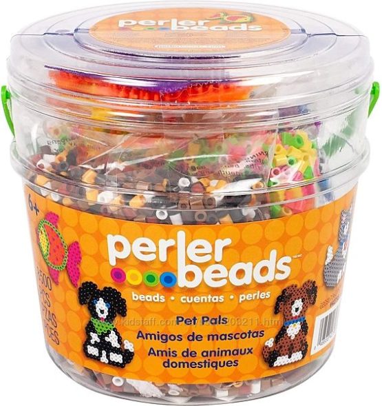 Термомозаика Перлер Животные 8500 бусинок Perler Beads Pet Pals.