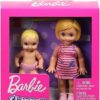 Две куколки Barbie Skipper Babysitters Inc. Dolls, 2 Pack of Sibling Dolls