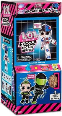 Кукла мальчик Лол сюрприз Герои Аркады LOL Surprise Boys Arcade Heroes