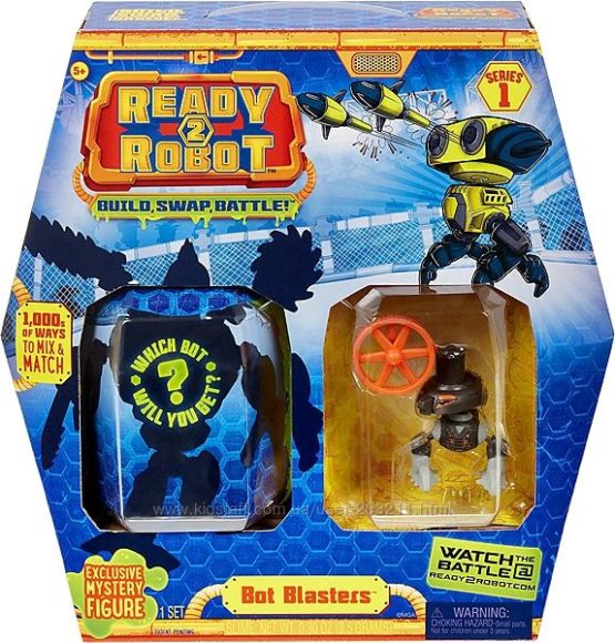 Игровой набор сюрприз Ready2Robot Bot Blasters Style 3 MGA