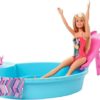Барби Barbie Развлечения у бассейна Blonde and Pool Playset with Slide