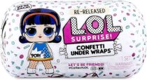 Кукла лол конфетти капсула белая L. O. L. Surprise Confetti Under Wraps lol