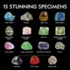 Научный STEM набор Камни и минералы 15 камней от NATIONAL GEOGRAPHIC
