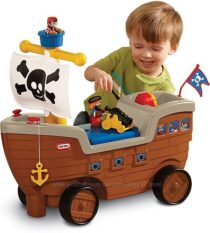 Піратський корабель Little Tikes 2-in-1 Pirate Ship Ride-On Toy