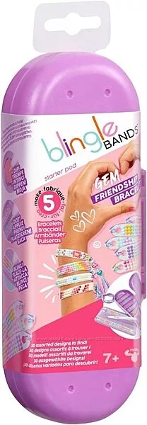 Творчий набір Blingle Bands DIY Gem Friendship Bracelet, 5 Band On The Go