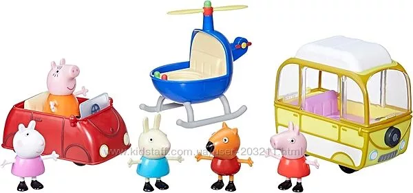 Набір транспорту Свинка Пеппа Peppa Pig Toys Peppas Little Vehicle Set