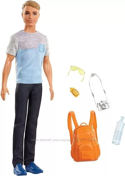 Лялька Кен Мандрівник Barbie Travel Ken Doll